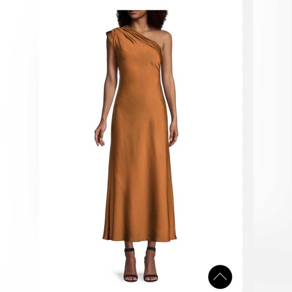Fame and Partners dress- satin dusty rose NWT